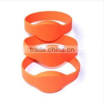Silicone EM4100 Waterproof Proximity Smart Card Watch Type 125Khz RFID Wristband Bracelet for Access Control photo-3