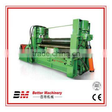 Leading quality 3 rollers steel sheet rolling machine