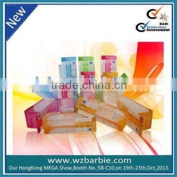 transparent pvc packaging box