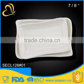 wholesale dinnerware solid white melamine dinner plates