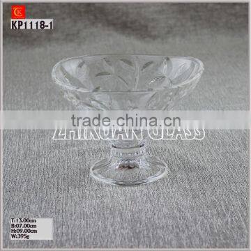 Mini Glass bowl with stand for Nut Excellent Glass Plate