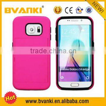 Multifunction Card Holder Stand Phone Case for Samsung Galaxy s6 Edge Case 2015 High Quality Smart Flip Cover Case for Samsung photo-5