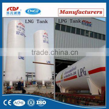 liquid Carbon Dioxide storage tank