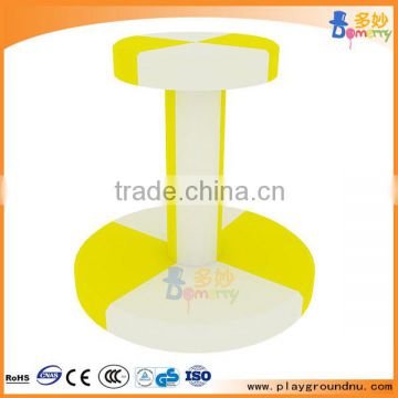 Top Quality Children Indoor Soft Playground Equipment_Elf Turntable