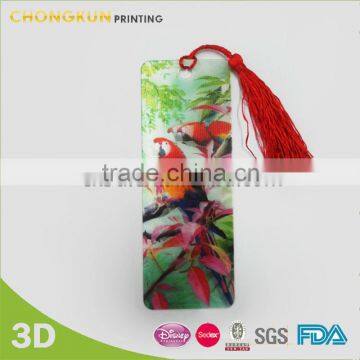 Customized Fancy 3d Bookmark for Gift and Promotion