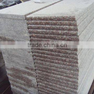 Top quality peach red g687 granite stairs for sale