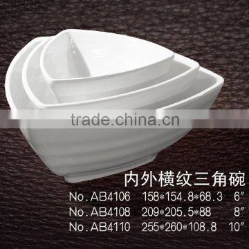 melamine lettuce bowl in serveral size for buffet