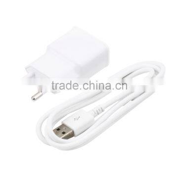 EU Plug Wall Charger + USB Data Cable for SamSung Galaxy Note2 II N7100 S4 S3 Wholesale photo-5