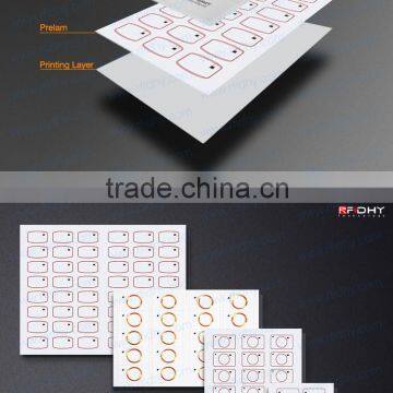 Customized 125k low frequency rfid button inlay