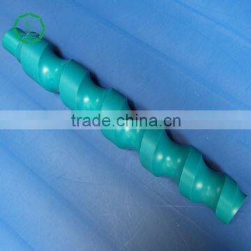 Good Self-lubrication CNC Machined for Plastic Uhmw-pe Conveyer Screw photo-2