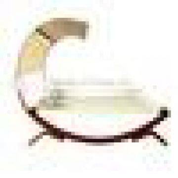 KD Design Square Solid Wood Stand Patio Hammock photo-6