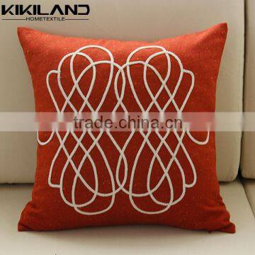 Handmade decorative travel pillow embroidery car pillow