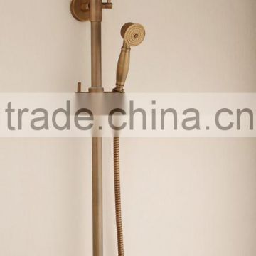 royal gold plated faucet with shower head