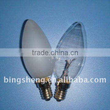 C35 Clear/Frosted Incandescent Bulb