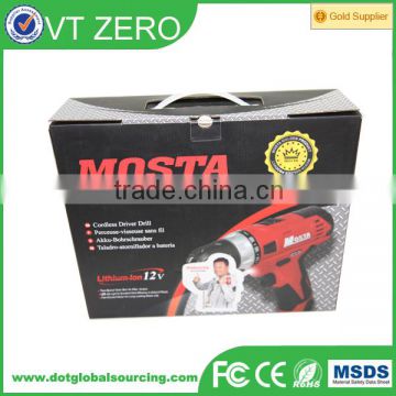 12V Cordless Rechargeable Handheld Drill Electric Hand Drilling Power Tool Set