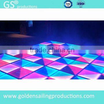 Wholesale price LED video dance floor, acrylic dance floor on sale