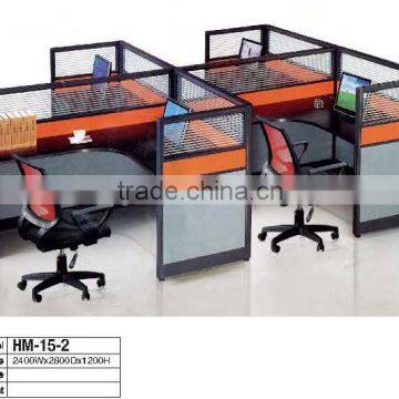 American style office computer desk partitions