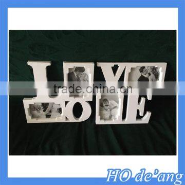 Hogift love photo frame /beautiful printing paper picture frame /custom paper photo frame