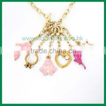 Feminine Zinc Alloy Charms Metal Braceles