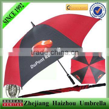 promotional windproof advertising golf rain umbrella