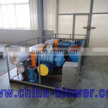 Three Lobes Electric Sewage Treatment Roots Blower