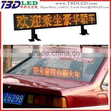 advertising led taxi signs display,led car movign message screen sign board,led taxi display sign for car rear window