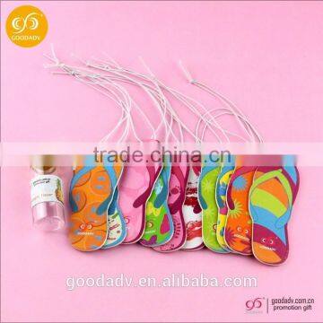 hanging paper car air freshener car perfume card