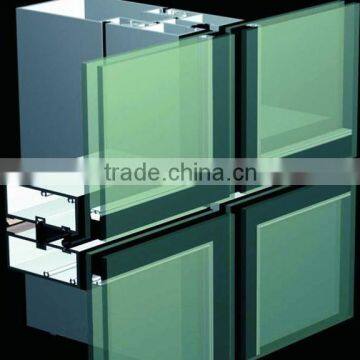 Aluminum Frame Curtain Wall With Professional Design and Competitive Price