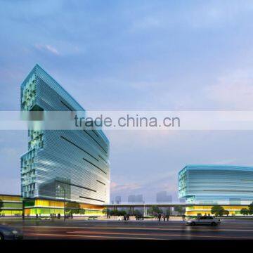 Low-e Curtain walls with competitive price