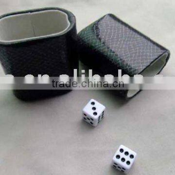 Black Lizard backgammon cups