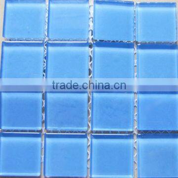 High quality of white glass mosaic sheet tile decorative wall (YX-BM03)