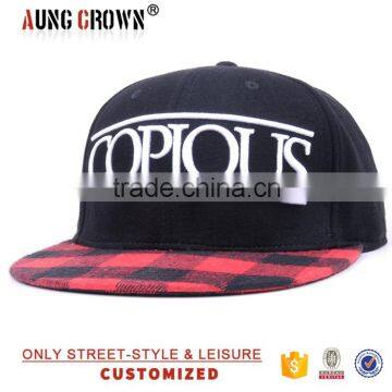 Fashion Hip-hop Custom Made 3d Embroidered Snapback Cap Hat photo-3