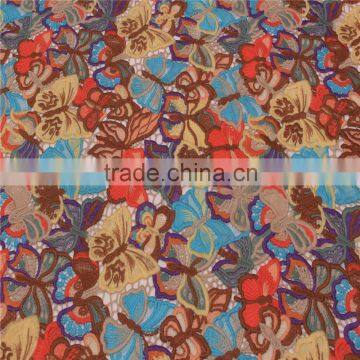 Nylon Fabric for Embroidery Dress Garment photo-3