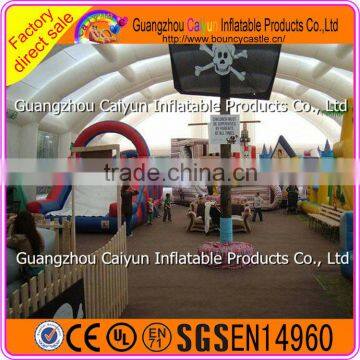 Best Quality 0.55mm PVC Tarpaulin Customized Inflatable Tent, Inflatable Tent for Sale