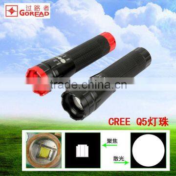 Goread CMTJ high bright focusable Q5 rechargeable small LED torch