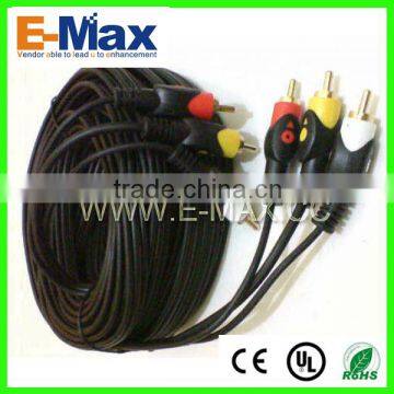 1.2m/4ft Triple 3 RGA Audio Video AV Cable photo-4