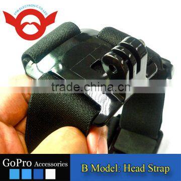 Elastic Adjustable Head Strap For GoPro Hero 3+/3/2/1 photo-2