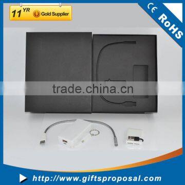 Mobile Charger Kits Computer Accessories Including 4000mah Power Bank USB HUB LED Light You Also Can Custom Your Design photo-2