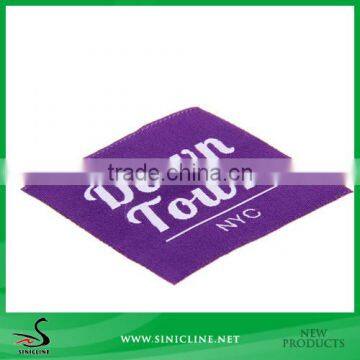 Sinicline High Quality Printed Care Label/Polyester Taffeta Label/Clothing Washing Label