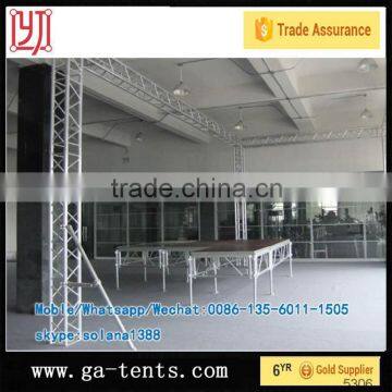 wind -up stand truss tower system