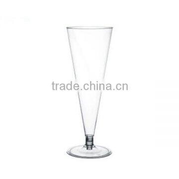 6oz Clear Plastic Champagne Glass