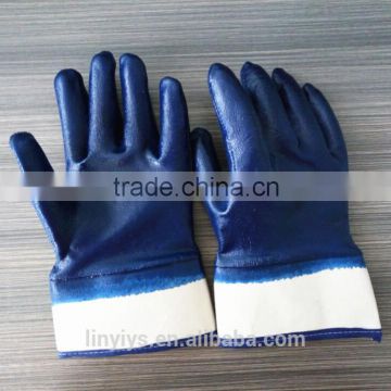 110g 10' nitrile full coated oil resistant safety work gloves