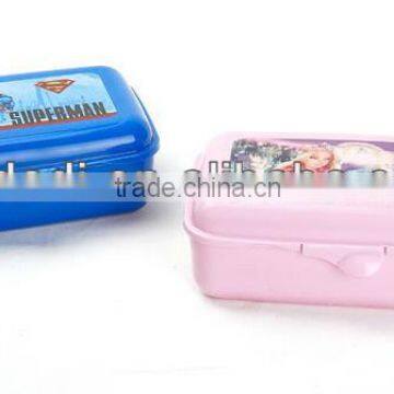 2016 Hot selling lunch box plastic for kid with best price