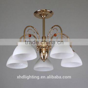 Coozen modern chandelier ceiling lamp with small red romantic ball,zhongshan factory