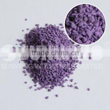 Colored Epdm Rubber Granules Flooring for Running Surface