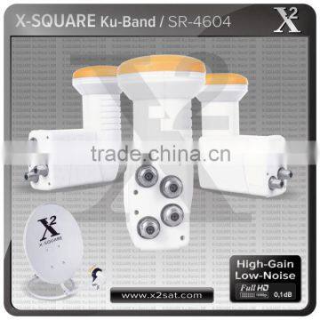 universal quad ku band high gain lnb