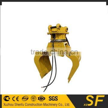 China supplier excavator sorting grapple for sale