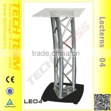 Conference Lectern Podium Aluminum Lectern Use At School/Hotel/Church