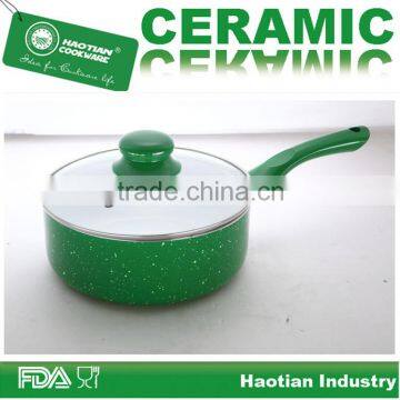 Aluminum Ceramic Marble Coating Saucepan