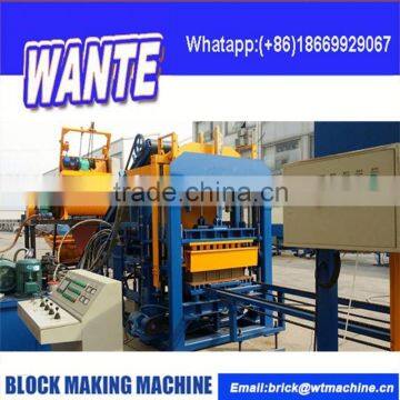 QT4-15 WANTE MACHINERY Used Brick Making Machine for Sale photo-4